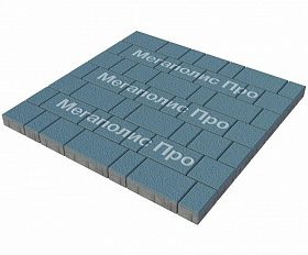 Тротуарная плитка Выбор Старый город 1Ф.6 60 мм. Синий Гранит