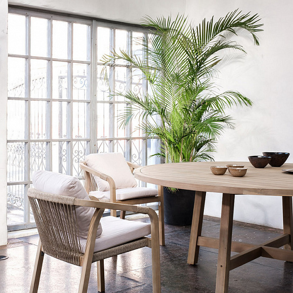 Стол круглый из акации RIMINI 180 см Joygarden фото 2