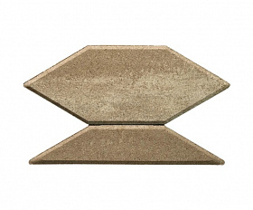 Тротуарная плитка Braer Карат 80 мм ColorMix цвет Миндаль