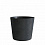Кашпо Concretika Кратер D30 H24 Антрацит