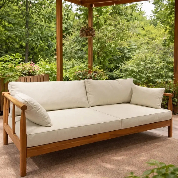 Лаунж-зона Alice Royal Family из натурального дерева фото 3