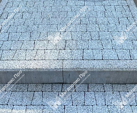 Тротуарная плитка Выбор Антик Стоунмикс Б.3.А.6 60мм Белый с черным