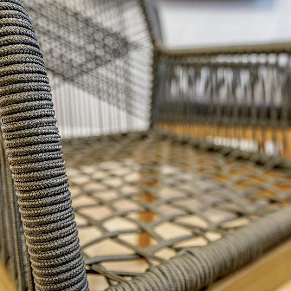 Комплект Chloe с кофейным столом Royal Family из дерева, цвет серый фото 7