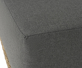 Капри модуль диванный угловой с подушками, цвет соломенный