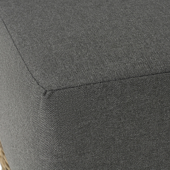 Капри модуль диванный угловой с подушками, цвет соломенный фото 7