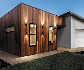 Настенный светильник (бра) Slat Maytoni O044WL-01B цвет Черный