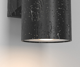 Настенный светильник (бра) Bowery Maytoni O574WL-02B цвет Черный