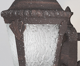 Садово-парковый светильник Goiri Maytoni O028FL-03BZ цвет Бронза Антик