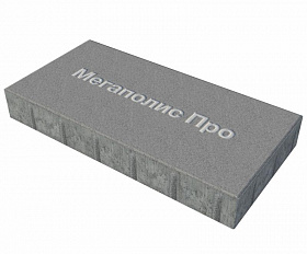 Пошаговая плита для дорожек 600x300x80 мм Серая