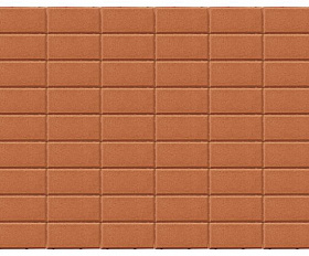 Брусчатка Лидер 40 Прямоугольник 200х100х80 мм Оранжевый