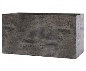 Кашпо Concretika Balcony 40x15x15 Concrete Grey Dark