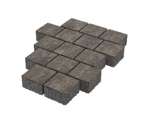 Тротуарная плитка Stellard Квадрат 150x150x80 мм Гавана