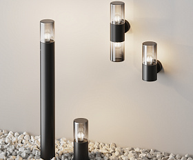 Ландшафтный светильник Amas Maytoni O432FL-01GF1 цвет Графит