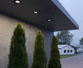 Уличный светильник Elektrostandard IP54 35128/U черный