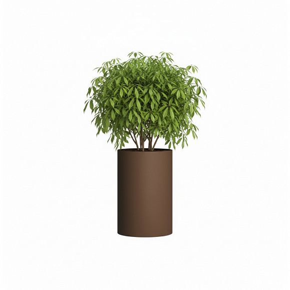 Кашпо Concretika Тюб Макси D40H60 Браун 050 3020 фото 6