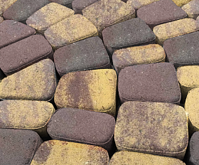 Тротуарная плитка Нобетек Классика 1КЛ6Ф Колормикс №21 Магма