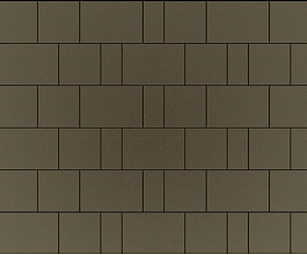 Тротуарная плитка Фабрика Готика Новый Город 40 мм PROFI темно-серый на сером цементе п/п