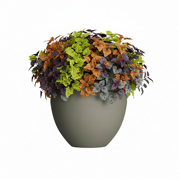 Кашпо Concretika Гира D50H43 Грине 7006 фото 6