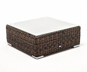 Лунго журнальный столик плетеный (гиацинт), цвет коричневый