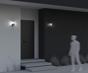 Настенный светильник (бра) Bronx Maytoni O576WL-01GR цвет Серый