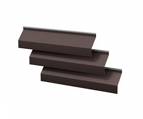 Ламель Жалюзи Металлопрофиль Blackout Garant 0,5 RAL8017