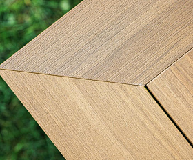 Обеденный комплект Oscar Royal Family со столешницей из поливуда, цвет светло-серый