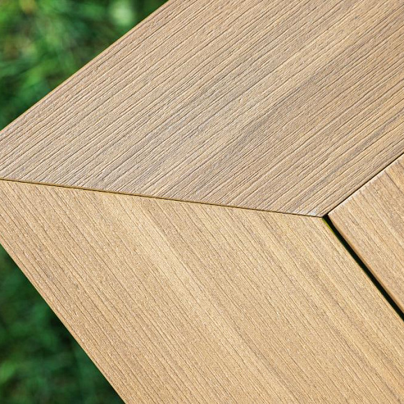 Обеденный комплект Oscar Royal Family со столешницей из поливуда, цвет светло-серый фото 5