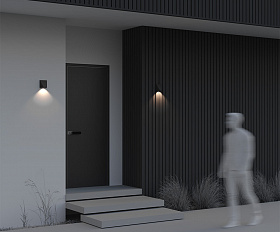 Архитектурная подсветка Beekman 3000К 6Вт IP 54 Maytoni O577WL-L5B цвет Черный