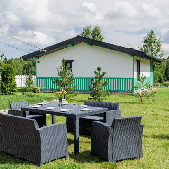 Обеденный комплект Grand Lana Dining L Royal Family из пластика, цвет графит фото 5