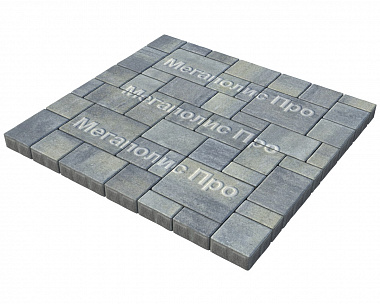 Тротуарная плитка Выбор Мюнхен Б.2. Фсм.6 60 мм Искусственный камень Габбро