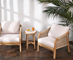 Боковой стол из акации RIMINI Joygarden