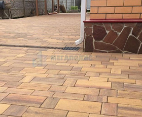 Тротуарная плитка Artstein Инсбрук Тироль 60 мм Color Mix Бромо