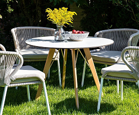 Обеденная группа Фоджа 4SIS на 4 персоны, цвет бежевый