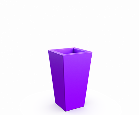 Кашпо Berkano Trapezio 70V Deep Violet