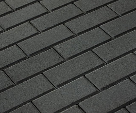 Брусчатка 342 механический завод Прямоугольник 200х100х40 мм Черный