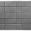 Тротуарная плитка Лидер 40 Квадрат 200х200х60 мм Серый