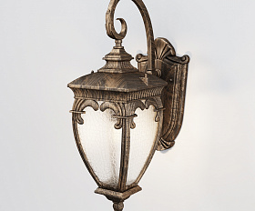 Настенный светильник (бра) Fleur Maytoni O414WL-01GB цвет Черный с Золотом