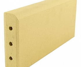Бордюрный камень ZG-Clinker 305*37*130 Желтый