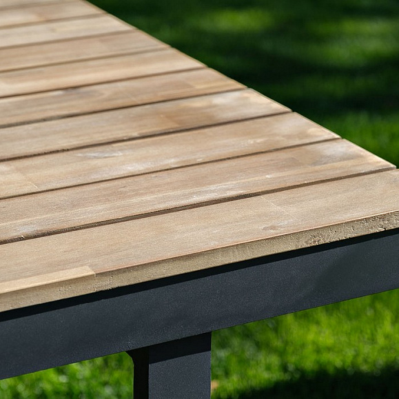 Набор для лаунж зоны из алюминия TOPA с обеденным столом Joygarden фото 9