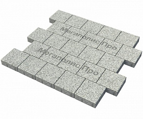 Тротуарная плитка Фабрика Готика Квадрат 200х200х60 мм Голд 3