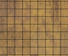 Тротуарная плитка Выбор Квадрат Б.3.К.8 100х100х80 мм Листопад Янтарь