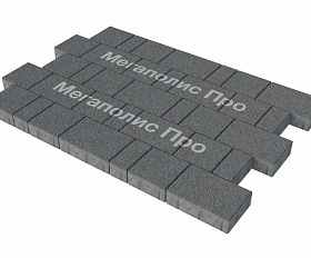 Тротуарная плитка Фабрика Готика Новый Город 60 мм Сильвер 13