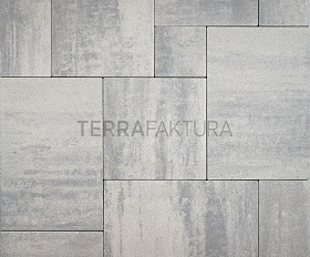 Тротуарная плитка Terrafaktura Ларго  60 мм Северный бриз