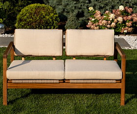 Диван из акации CALISTO 2-х местный Joygarden