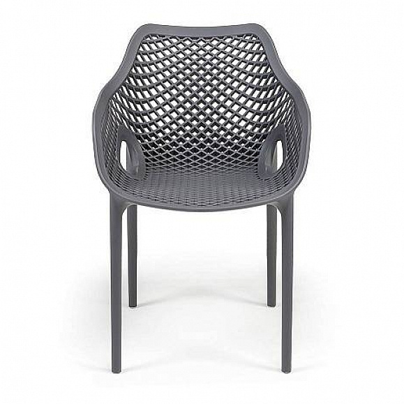 Стул Беллини 4SIS пластиковый, цвет темно-серый фото 2