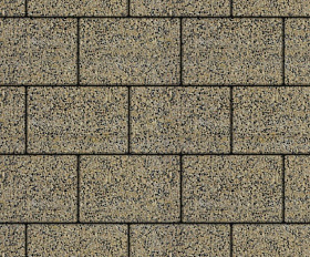 Тротуарная плитка Выбор Прямоугольник Б.1.П.8 300х200х80 мм Гранит Желтый с черным