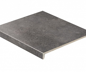Клинкерная ступень прямоугольная рядовая Loftstufe Stroeher Zoe 973 anthracite, 294х340х35х11 мм