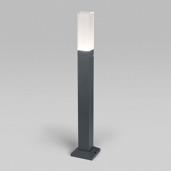 Уличный светильник Elektrostandard IP54 1537 TECHNO LED серый фото 1