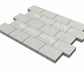 Тротуарная плитка Фабрика Готика Картано Гранде 300х200х60 мм Голд 1