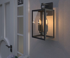 Уличный светильник Elektrostandard Candle D 35150/D черный